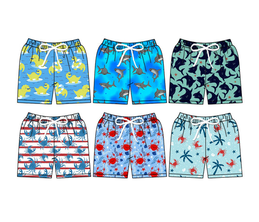 25.12.30 custom each style moq 5 eta 6-8week Sibling Sister baby summer shorts 6 match design