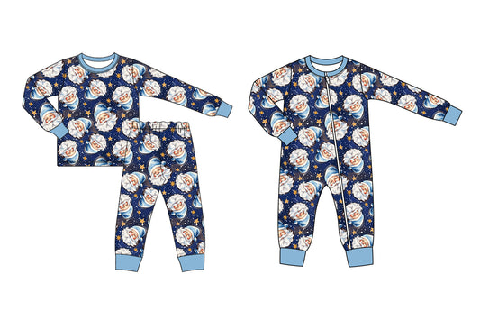 25.6.18 custom each style moq 5eta 4-6week Sibling Sisters Christmas baby boy long sleeve pants sets and rompers match family design