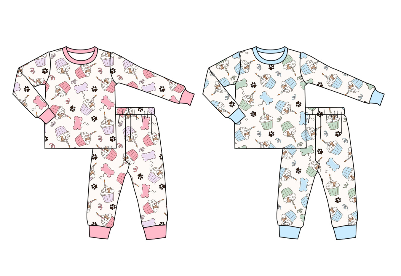 25.5.22 custom each style moq 5eta 4-6week Sibling Sisters baby girl long sleeve pants sets 1 and sets 2 match family design
