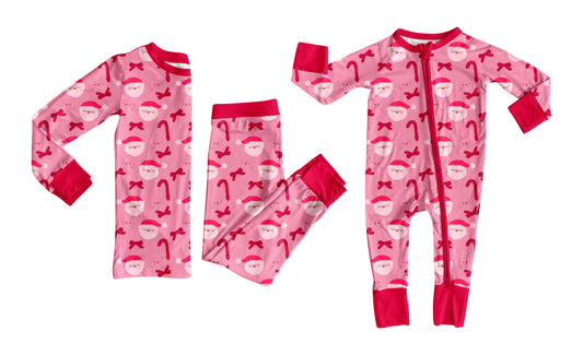 25.6.5 custom each style moq 5eta 4-6week Sibling Sisters Christmas bow baby girl long sleeve pants sets and rompers match family design