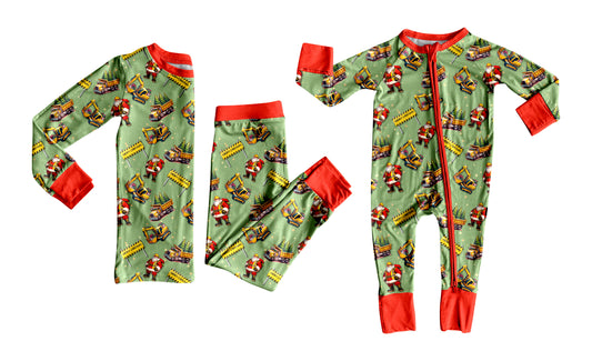 25.7.7 custom each style moq 5eta 4-6week Sibling Sister Christmas baby boy long sleeve pants sets and rompers match family design