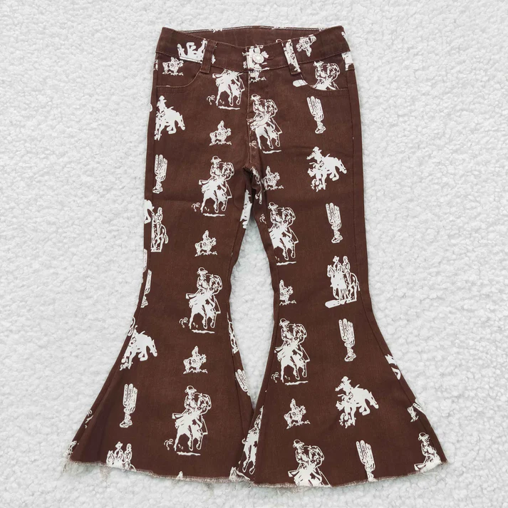 RTS NO MOQ Sibling Baby Girls Clothes Jeans: Flared & Ripped