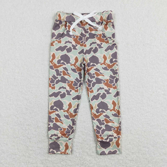RTS NO MOQ Six-pack of mixed camouflage drawstring pants