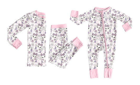 25.6.17 custom each style moq 5eta 4-6week Sibling Sisters floral baby girl long sleeve pants sets and rompers match family design