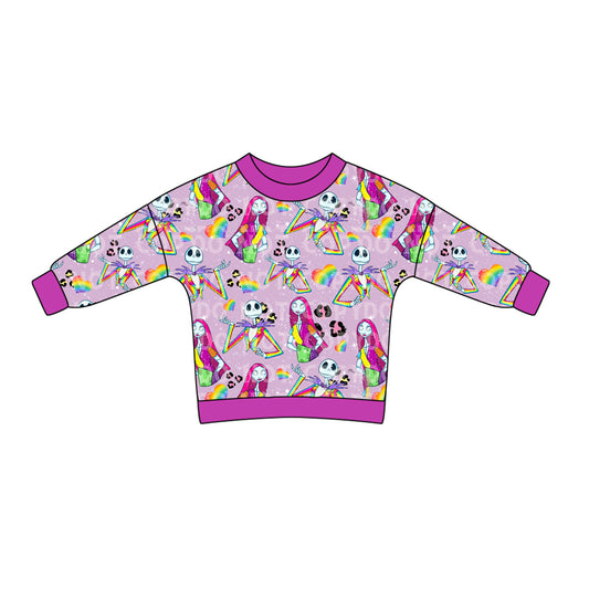 8.7 custom each style moq 5 eta 4-6week baby girls clothes colorful long sleeve top