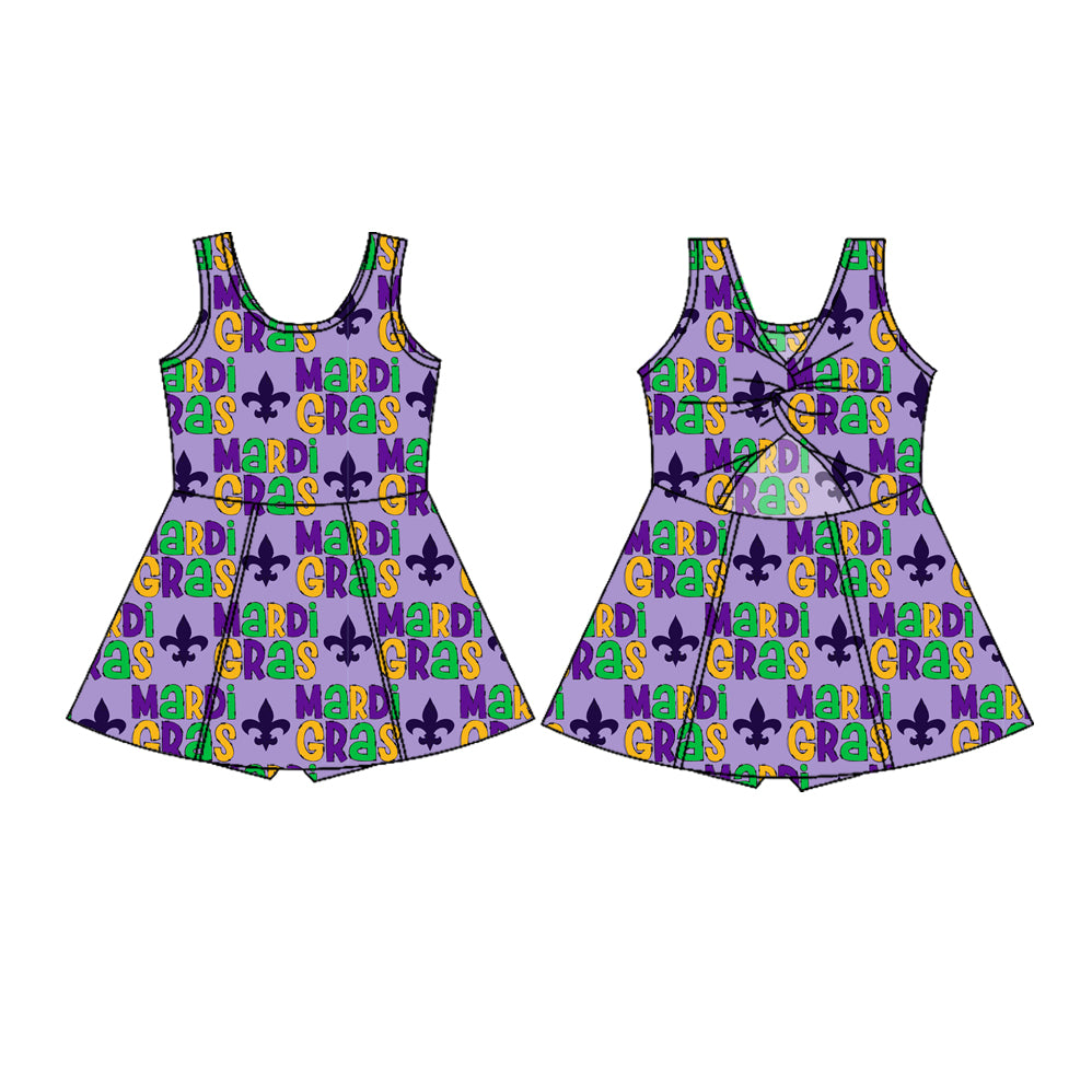 25.10.29 custom each style moq 5 eta 6-8week Sibling Sister baby girl sleeveless dress 4 match design