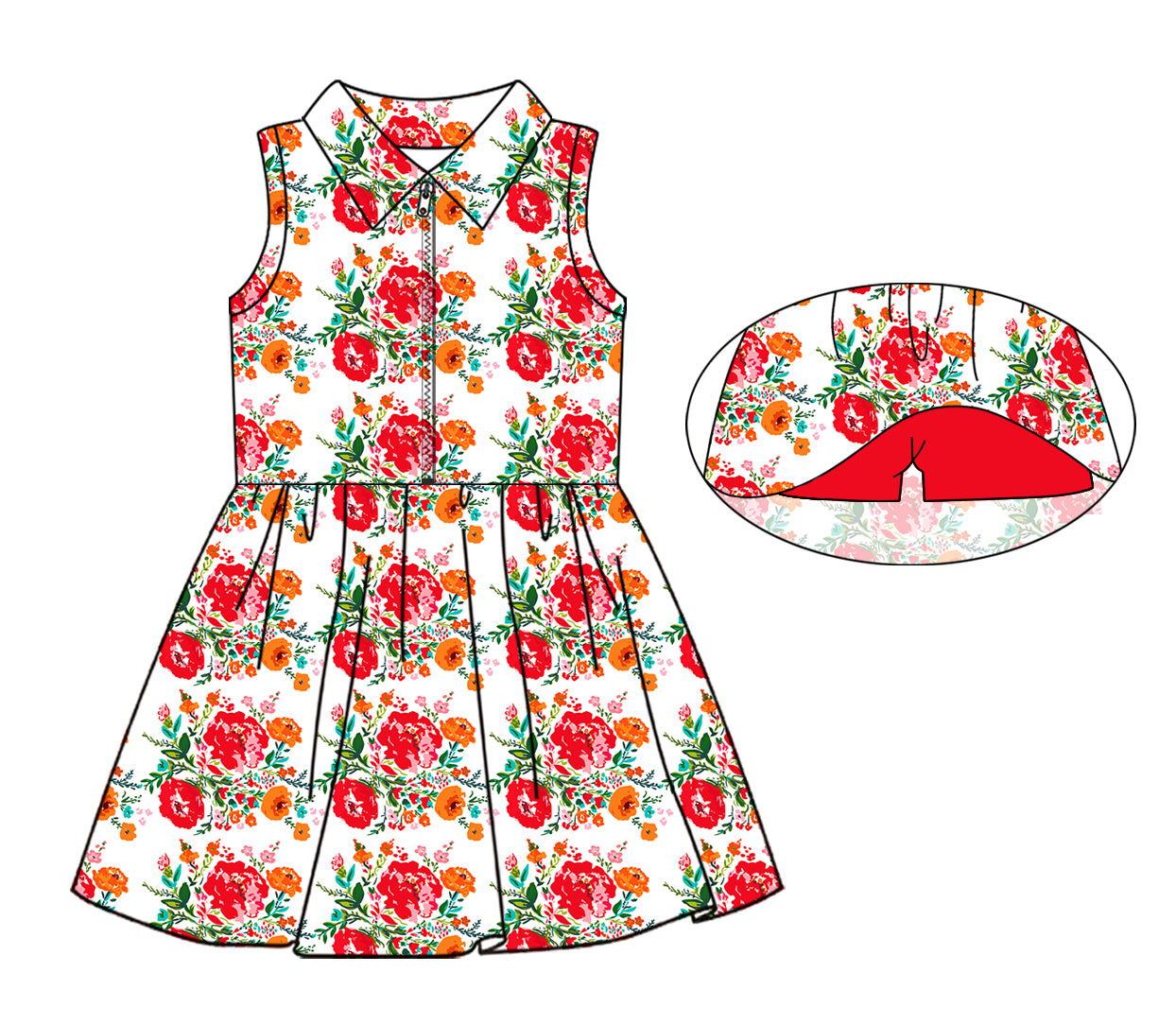 3.26 custom each style moq 5eta 4-6week Sibling Sister floral baby girls clothes Short sleeve yoga dress 1 and dress 5 match family design
