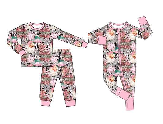25.6.11 custom each style moq 5eta 4-6week Sibling Sisters Christmas baby girl long sleeve pants sets and rompers match family design