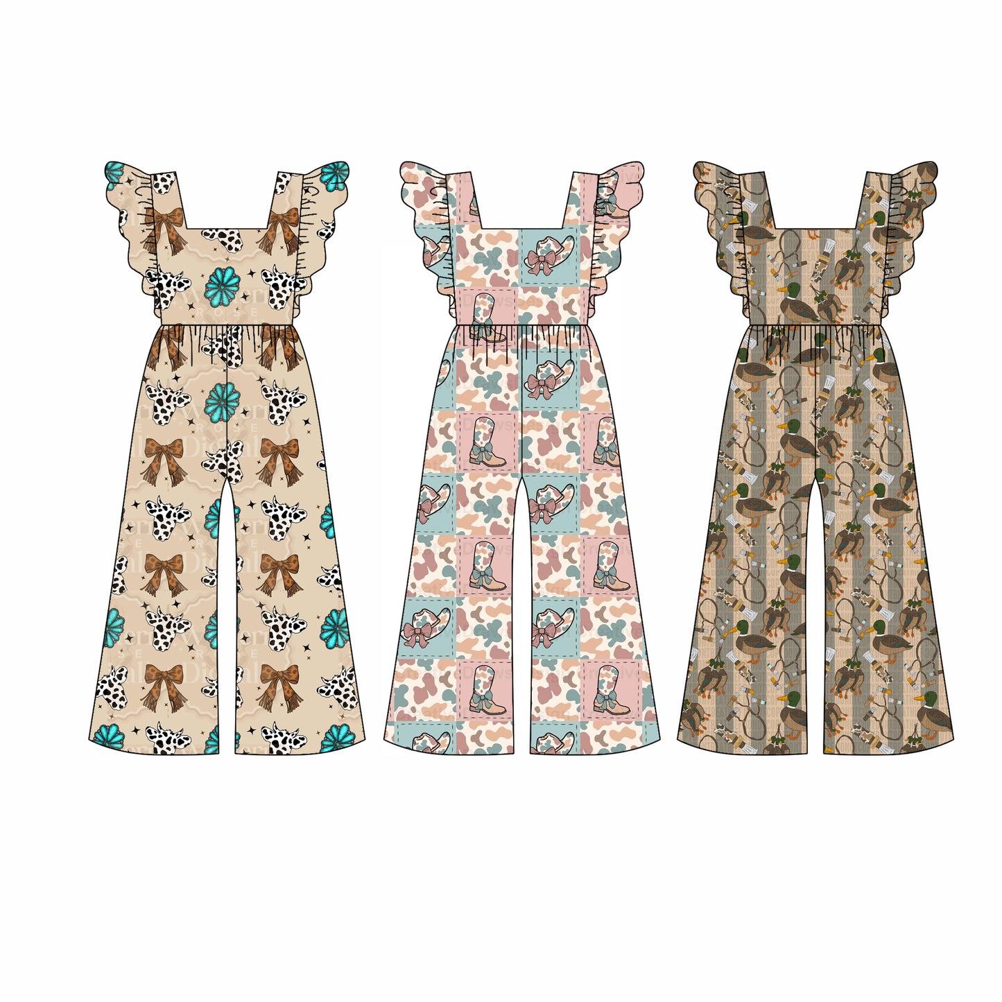 25.6.30 custom each style moq 5eta 4-6week Sibling Sister baby girl clothes short sleeve jumpsuit 1 and jumpsuit 3 match design