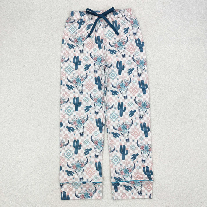 RTS NO MOQ Sibling adult clothes milk silk camouflage duck adult long pants