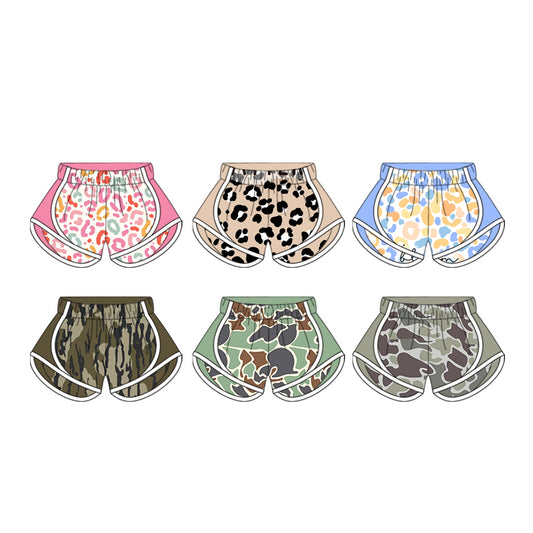 3.19 custom each style moq 5eta 4-6week Sibling Sister baby girls clothes summer shorts 1 and shorts 6 match family design