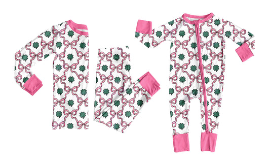 25.10.20 custom each style moq 5 eta 6-8week Sibling Sisters bow baby girl clothes long sleeve pants sets and romper match family design