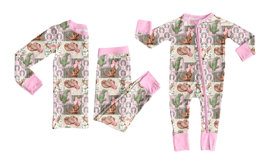 25.6.23 custom each style moq 5eta 4-6week Sibling Sisters hat boots baby girl long sleeve pants sets and rompers match family design
