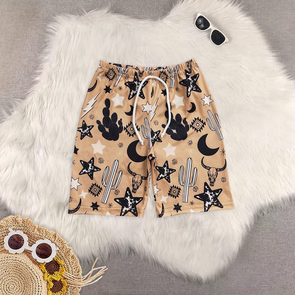 RTS NO MOQ baby boy clothes summer swim trunks
