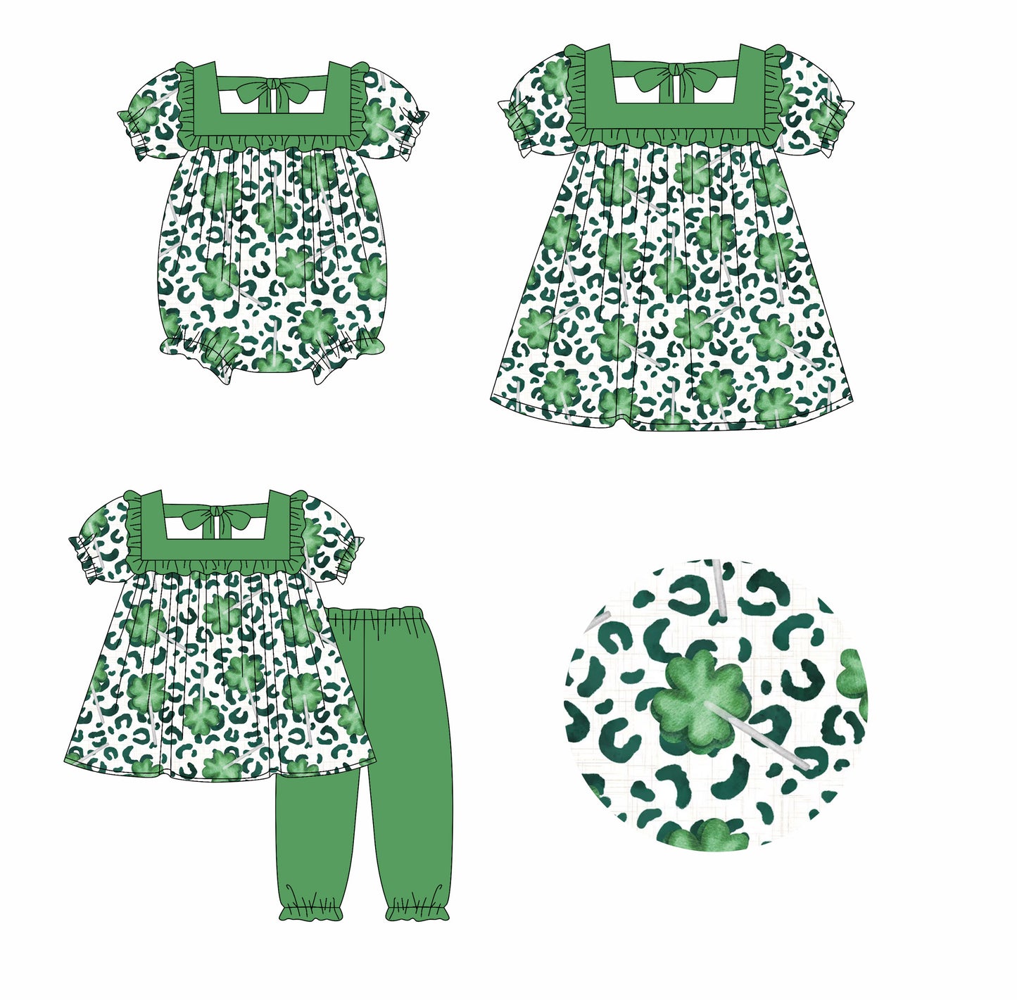 25.9.26 custom each style moq 8 eta 6-8week Sibling Sisters bow baby girl short sleeve pants sets and dress and rompers match family design