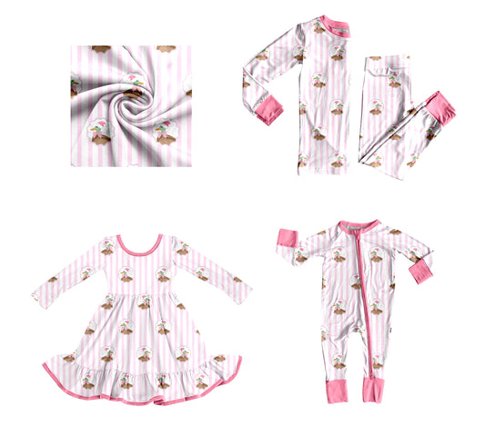 25.8.28 custom each style moq 5eta 4-6week Sibling Sisters Christmas baby girl long sleeve pants sets and dress and rompers match family design