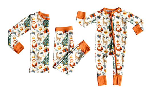 25.8.6 custom each style moq 5eta 4-6week Sibling Sister Christmas baby boy long sleeve pants sets and rompers match family design