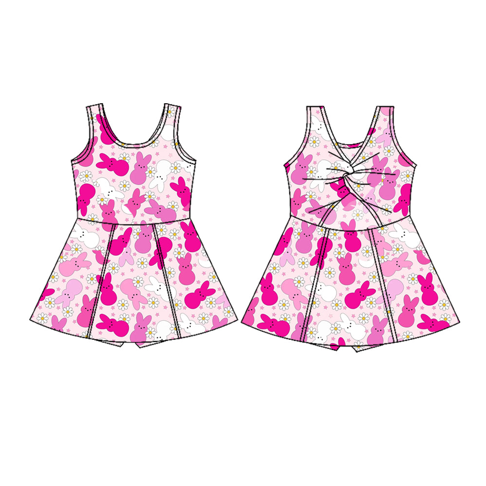 25.10.29 custom each style moq 5 eta 6-8week Sibling Sister baby girl sleeveless dress 5 match design