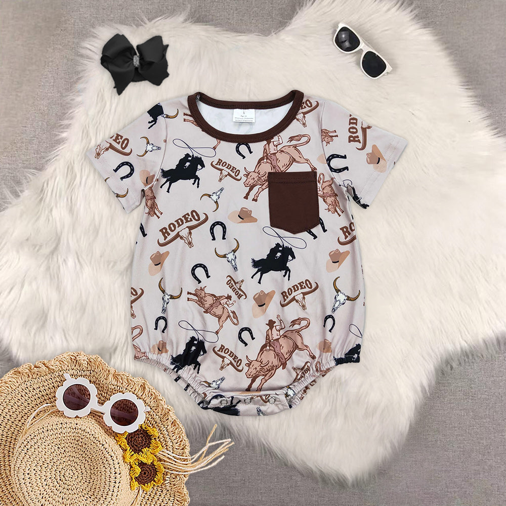 Baby Boys Shirt Shorts Summer Rompers Outfits Clothes Sets