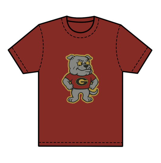 Custom moq 5 each style eta 6-7weeks baby clothes team brick red shorts sleeve tops and adult top-25.7.22