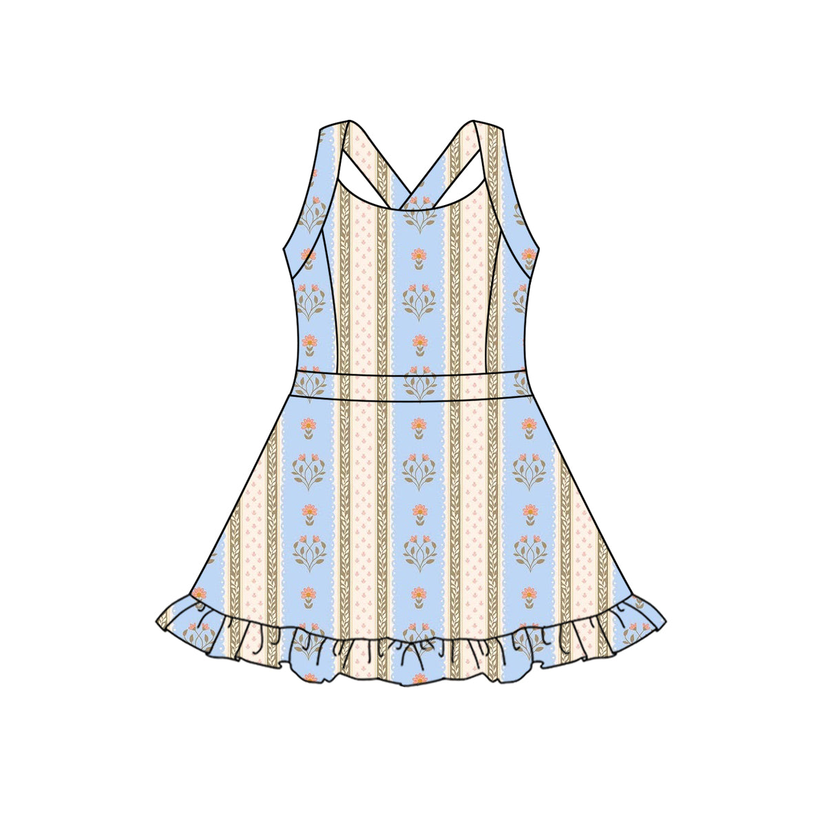 3.18 custom each style moq 5eta 4-6week Sibling Sister bow baby girls clothes Short sleeve yoga dress 1 and dress 2 and dress 3 match family design