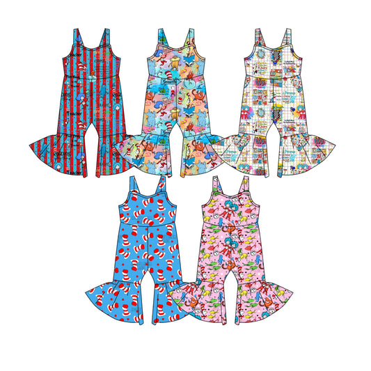 25.9.24 custom each style moq 8 eta 6-8week Sibling Sisters dr baby girl suspender jumpsuits 5 match family design