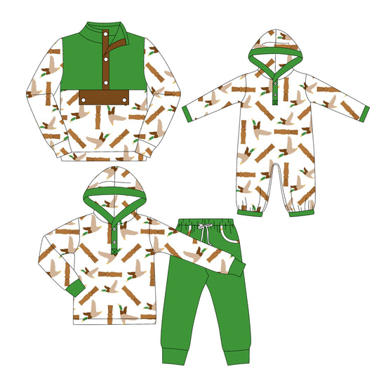25.8.19 custom each style moq 5eta 4-6week Sibling Sisters baby boy long sleeve pants sets and romper and top match family design