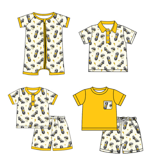 2.10 custom each style moq 5eta 4-6week Sibling Sister baby girl sets 1 and sets 2 and boy rompers and top match family design