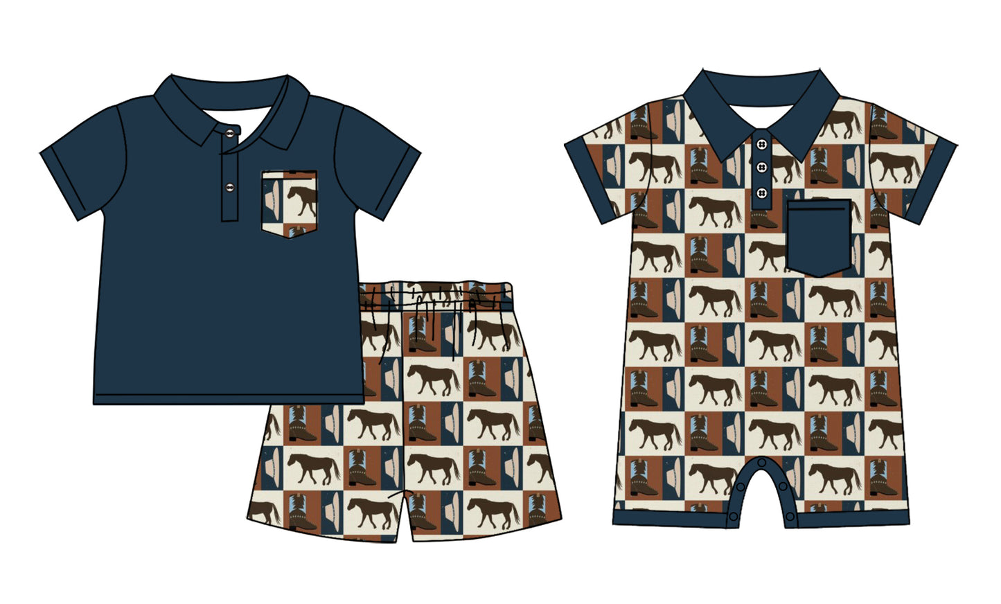 12.20 custom each style moq 5eta 4-6week Sibling Sister baby boy short sleeve shorts sets and rompers match design