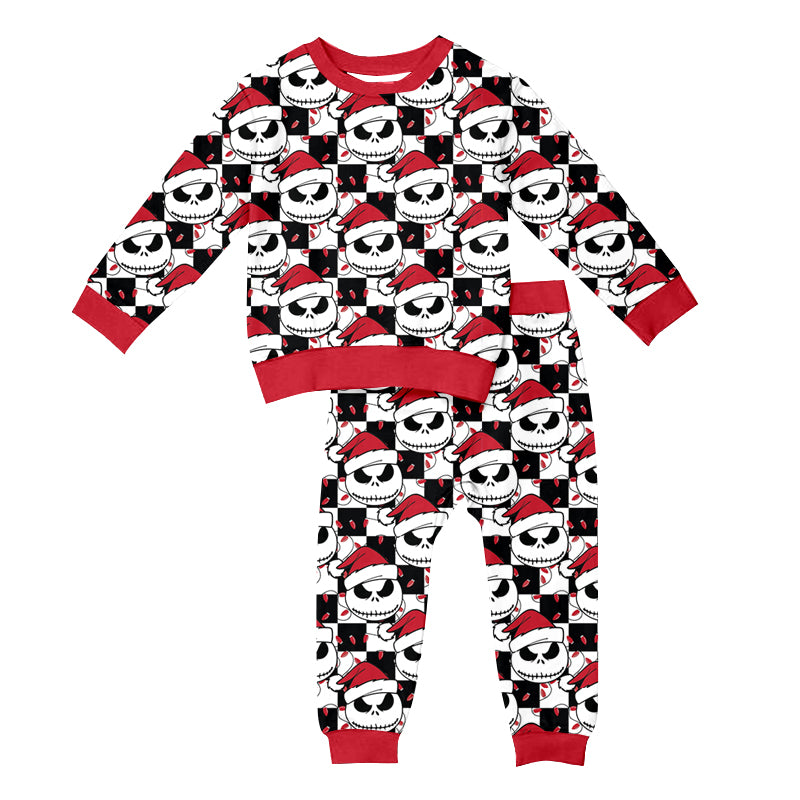 6.10 custom each style moq 5eta 4-6week Sibling Sister Christmas boy sets 1 and sets 2 match family design