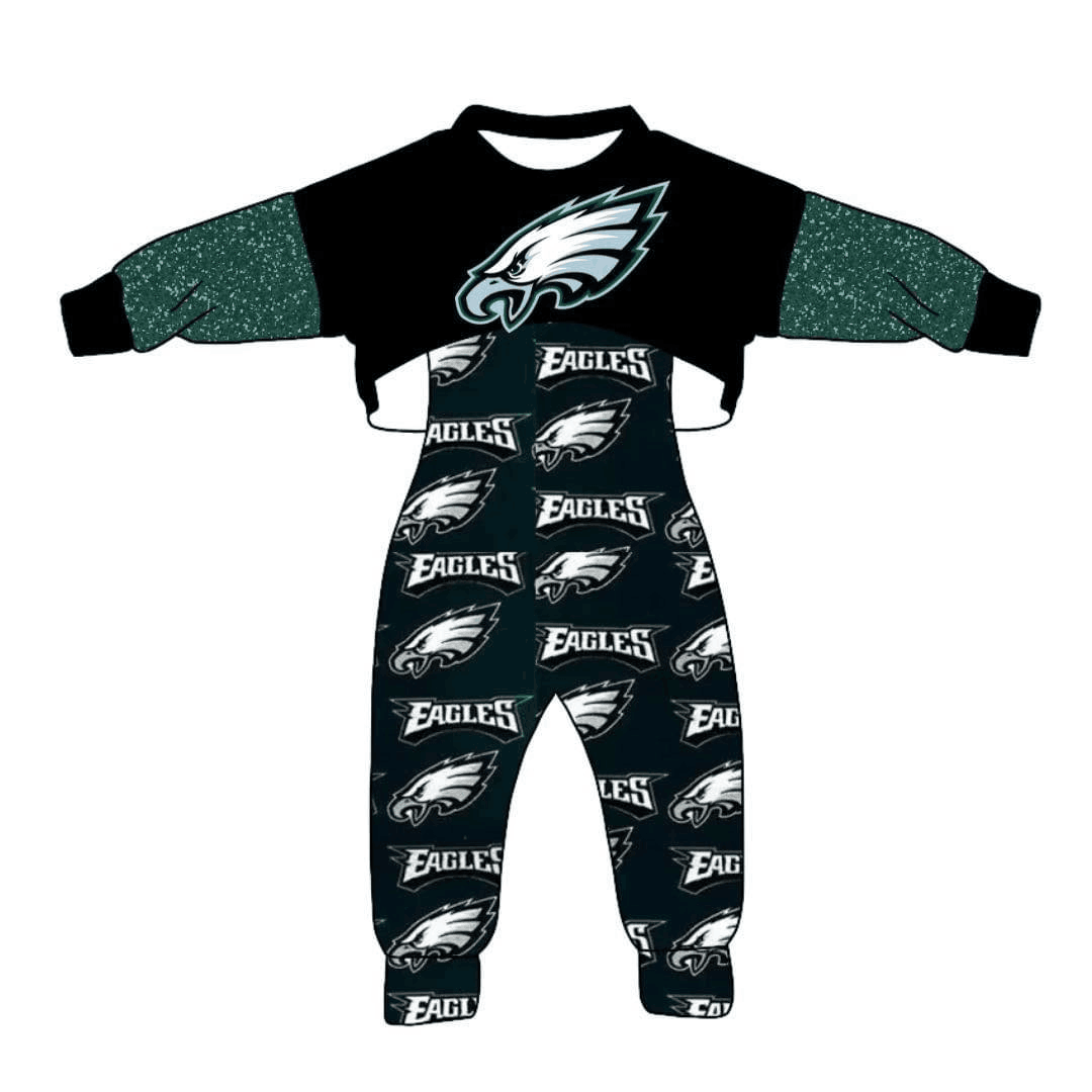 Girls long sleeve overalls  set moq 5