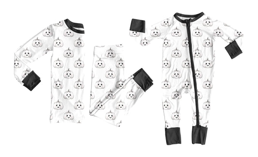 25.8.13 custom each style moq 5eta 4-6week Sibling Sister pumpkin baby boy long sleeve pants sets and rompers match family design