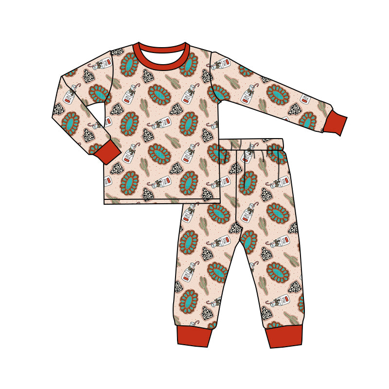 9.6 custom each style moq 5eta 4-6week Sibling Sister catcus baby girl sets and dress and rompers match family design