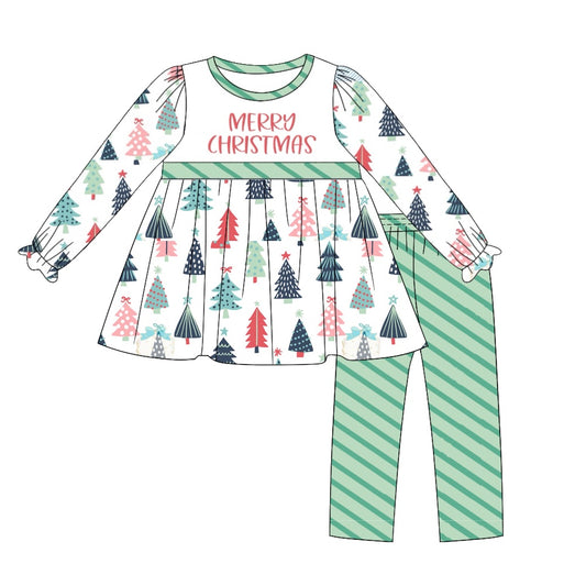 8.30 custom each style moq 5eta 4-6week Sibling Sister Christmas baby girl sets and dress and rompers match family design