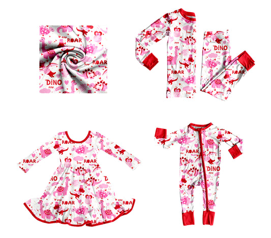 25.9.6 custom each style moq 5eta 4-6week Sibling Sisters love baby girl long sleeve pants sets and dress and rompers match family design