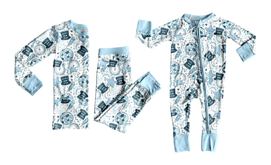 25.7.4 custom each style moq 5eta 4-6week Sibling Sisters blue baby boy long sleeve pants sets and rompers match family design