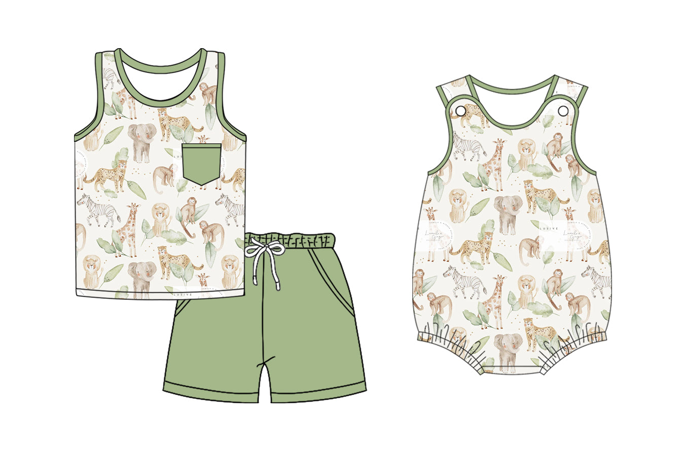 3.1 custom each style moq 5eta 4-6week Sibling Sister baby girl short sleeve shorts sets and romper match design