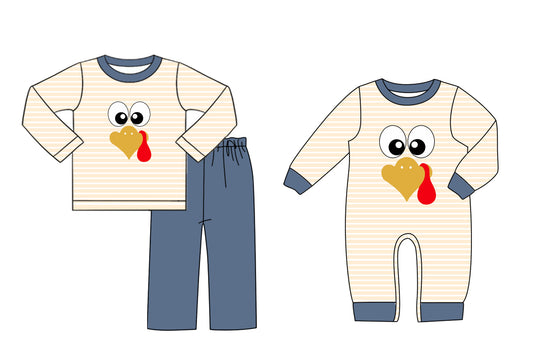 25.7.9 custom each style moq 5eta 4-6week Sibling Sister baby boy long sleeve pants sets and rompers match family design