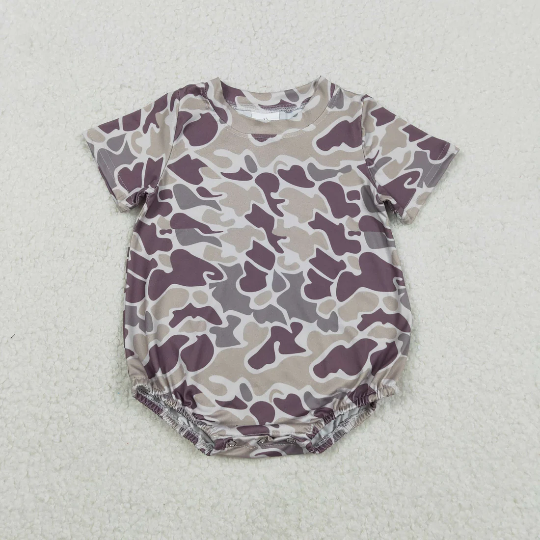 RTS NO MOQ Sibling baby Boys clothes camouflage duck short sleeve rompers