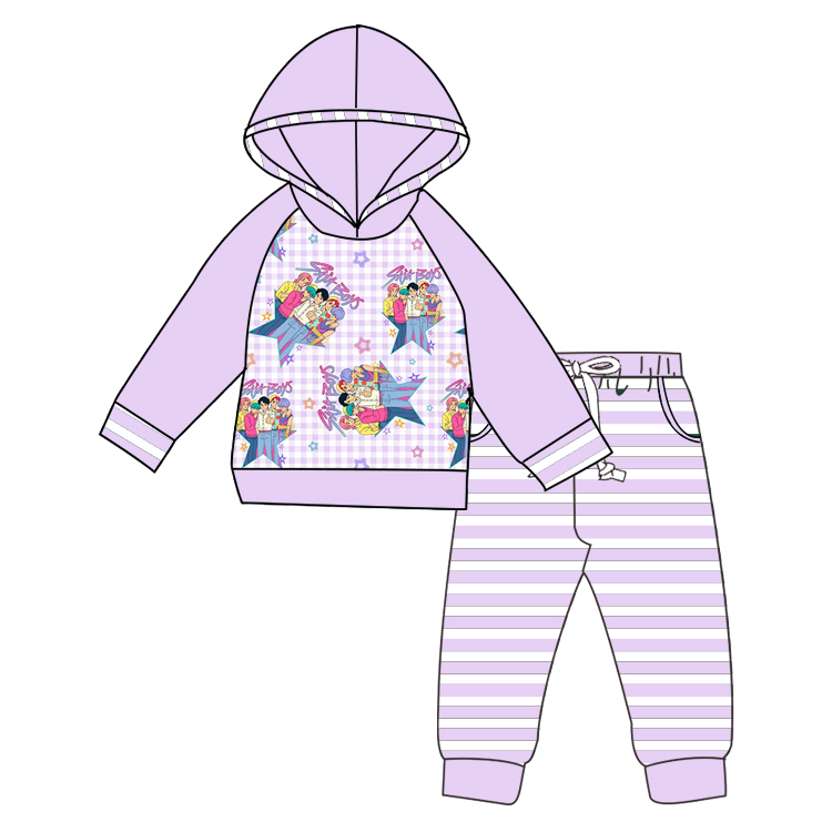 Custom moq 5 mix size eta 6-8weeks baby girl clothes hooded long sleeve pants set and shorts set and dress 2 and blanket