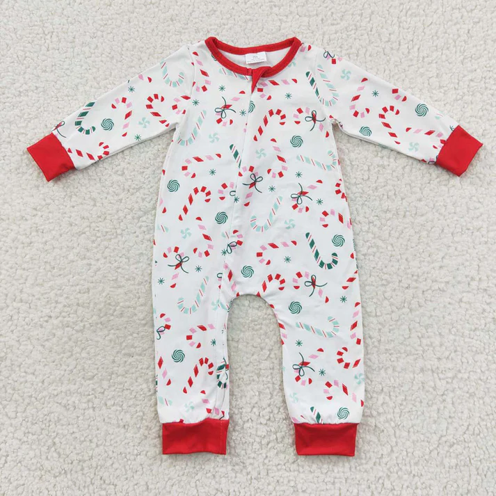 RTS NO MOQ Sibling Baby girls clothes Christmas long-sleeved trousers suit & rompers