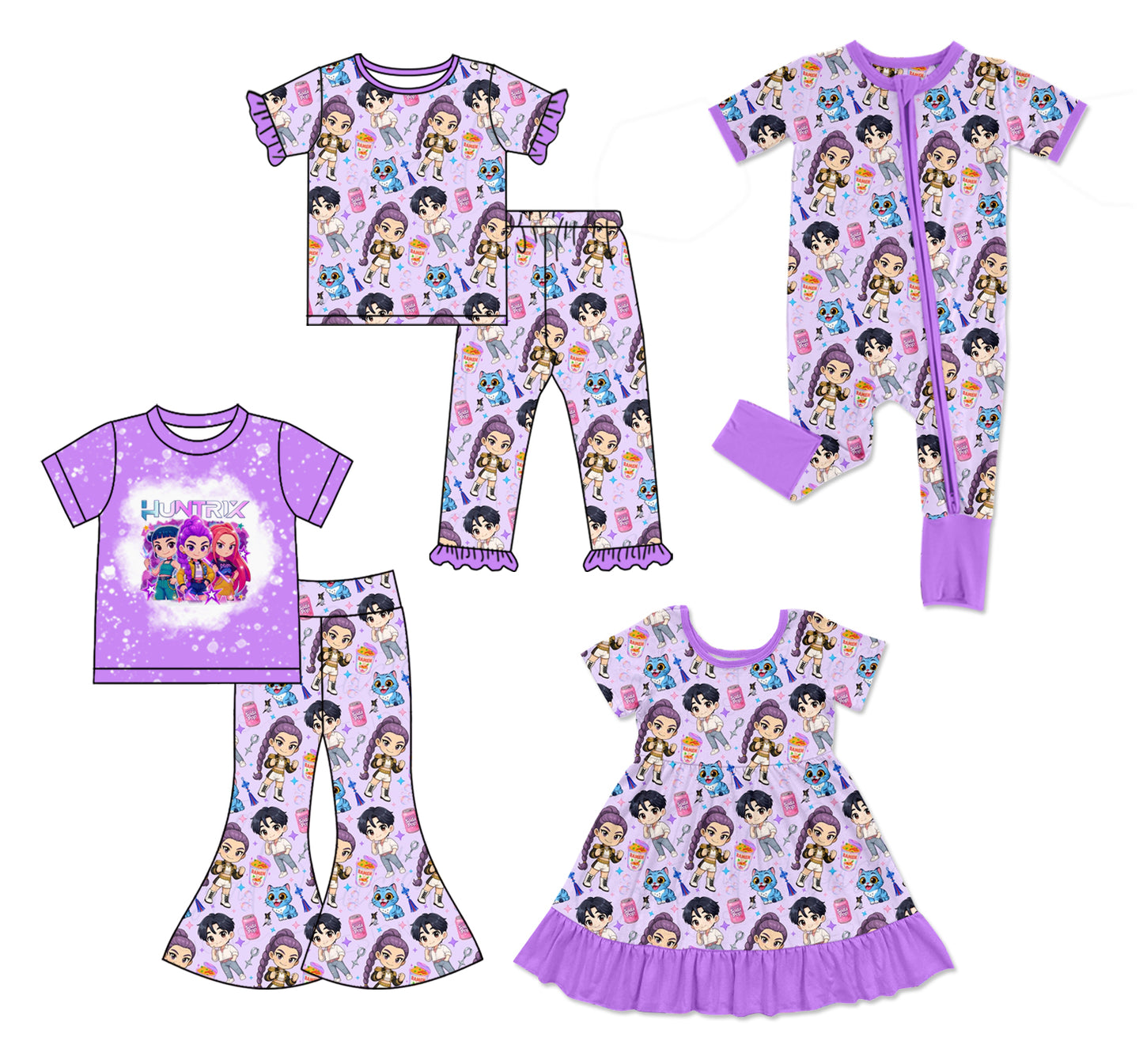 25.10.11 custom each style moq 5 eta 6-8week Sibling Sister baby short sleeve pants sets 2 and romper and dress match design