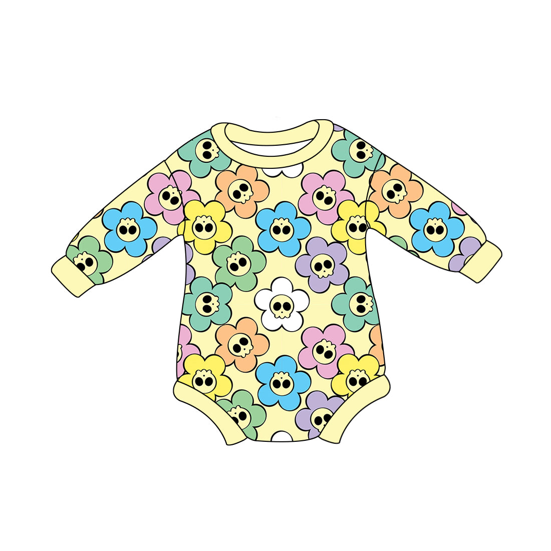 8.7 custom each style moq 5 eta 4-6week Sibling Sister baby girls clothes floral colorful long sleeve top and long sleeve romper match family design