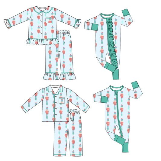 25.8.5 custom each style moq 5 eta 4-6week Sibling Sisters Christmas baby girl long sleeve pants sets 1 and sets 2 and romper 1 and romper 2 match family design