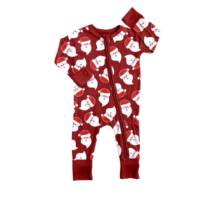 6.7 custom each style moq 5eta 4-6week Sibling Sister Christmas red baby girls pajamas sets and dress and baby romper match family design