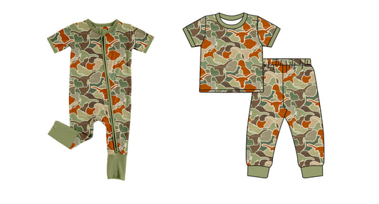 11.23 custom each style moq 5eta 4-6week Sibling Sister camouflage baby girls short sleeve sets and rompers match design