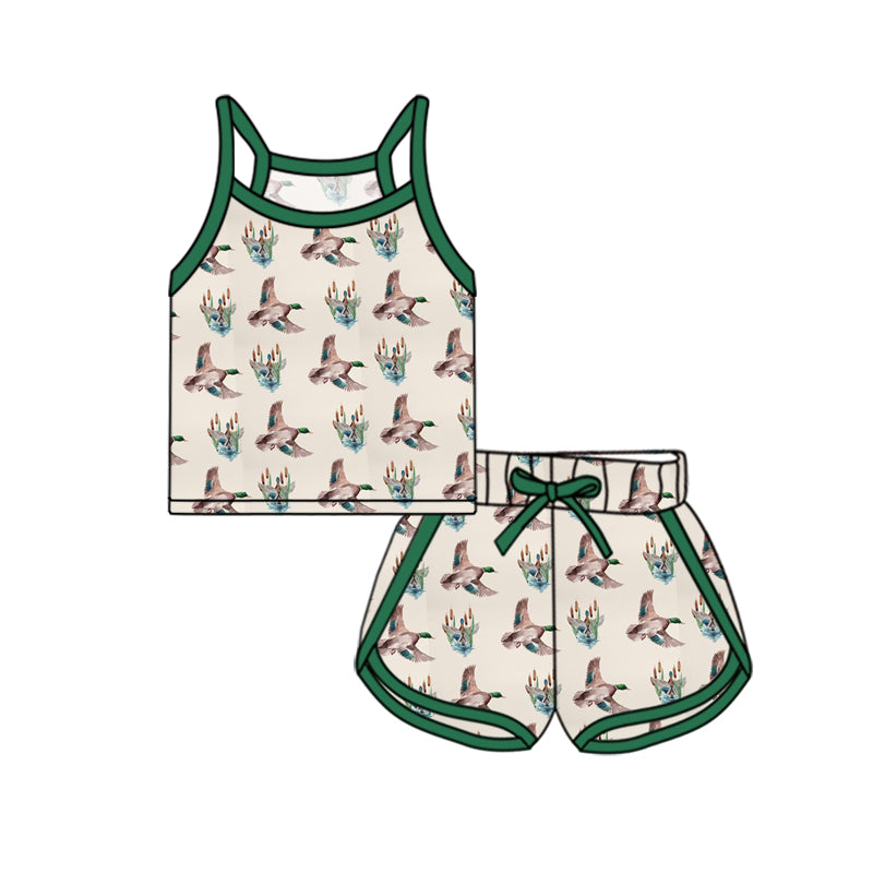 3.4 custom each style moq 5eta 4-6week Sibling Sister baby girls short sleeve set and set 6 match design'