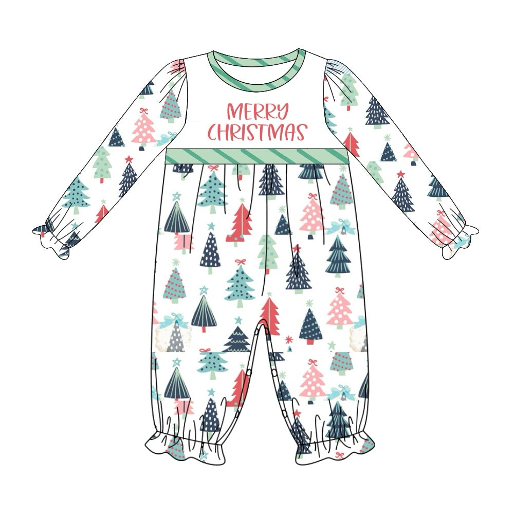 8.30 custom each style moq 5eta 4-6week Sibling Sister Christmas baby girl sets and dress and rompers match family design