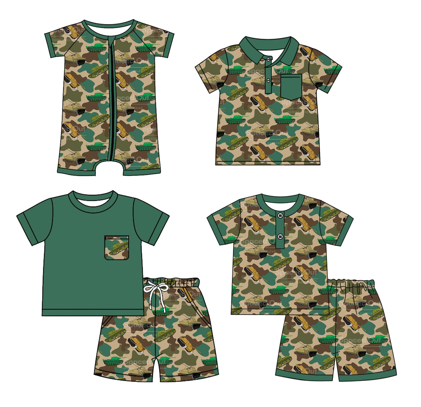 12.28 custom each style moq 5eta 4-6week Sibling Sister baby girl sets 1 and sets 2 and boy rompers and top match family design