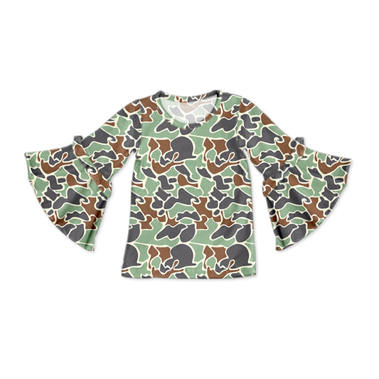 9.14 custom each style moq 5 eta 4-6week baby boys clothes camouflage long sleeve top